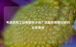 考建筑电工证需要多少钱？这是你需要知道的全套费用