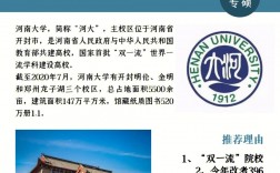 河南大学双一流