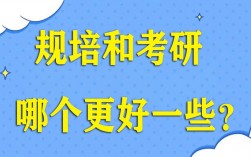 规培和考研哪个更好一些