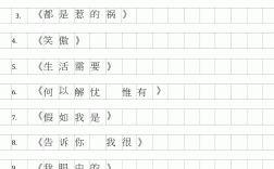 初一必考作文题目20个