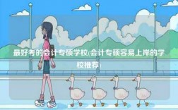 最好考的会计专硕学校(会计专硕容易上岸的学校推荐)