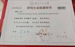 2024年考研录取通知书在几月