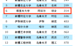 塔里木大学2024年录取分数线