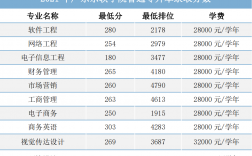 广东东软学院分数线