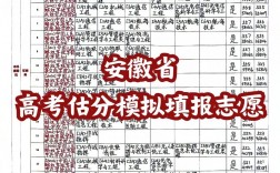 安徽高考志愿填报(安徽高考招生网)