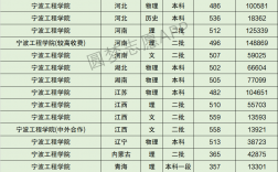 宁波工程学院分数线(宁波最好三所大学)