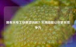 哪有水电工快速培训班？实用技能让你更有竞争力