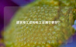 建筑电工证和电工证哪个更好？