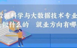 数据科学与大数据技术好就业吗(学大数据去哪个学校)