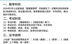 健康管理师报考条件2024最新规定