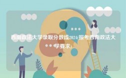 西南政法大学录取分数线2024(报考西南政法大学要求)