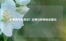 去哪里考电焊证？近期分析师给出建议