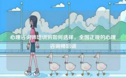 心理咨询师培训班如何选择，全国正规的心理咨询师培训