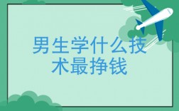 男生学什么技术最挣钱(18岁学什么技术好很迷茫)