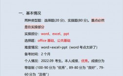 msoffice二级考试考什么