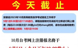 安徽自学考试报名官网