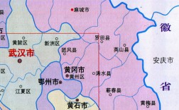 黄冈市有几个区几个县