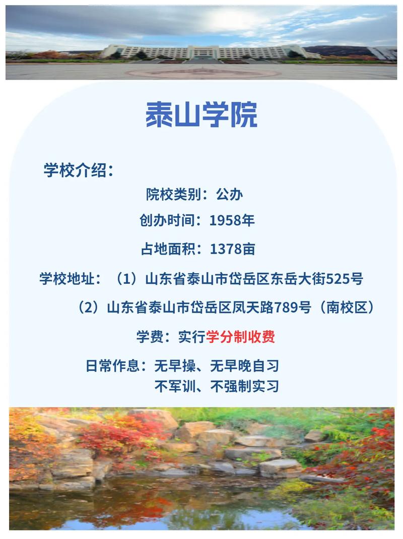 泰山学院地址(张雪峰评价泰山学院)-图1