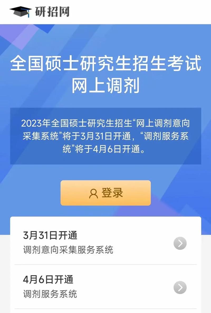 研招网调剂系统开放时间2023(考研调剂截止时间)-图1