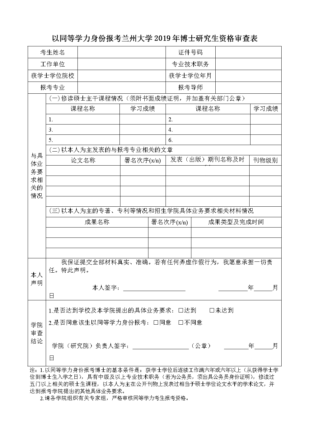 研究生入学资格审查的内容包括哪些(武汉大学研究生报考条件)-图1