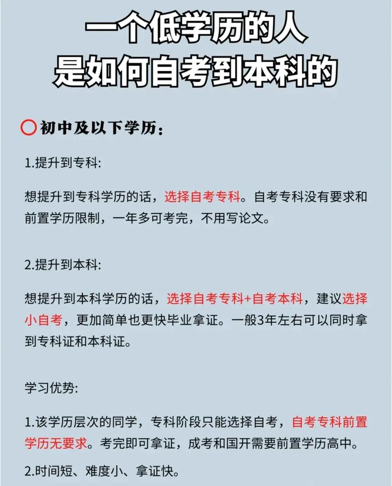 初中没读完怎么提升学历(初中文化如何提升学历)-图1