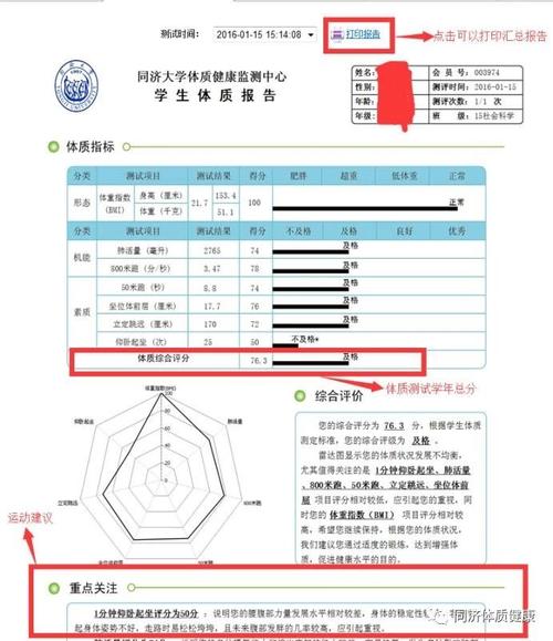 全国大学生体测查询系统(智慧体育管理系统)-图1