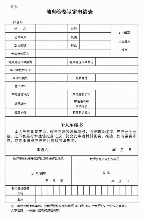 教师资格认定需要哪些材料(认定申请流程)-图1