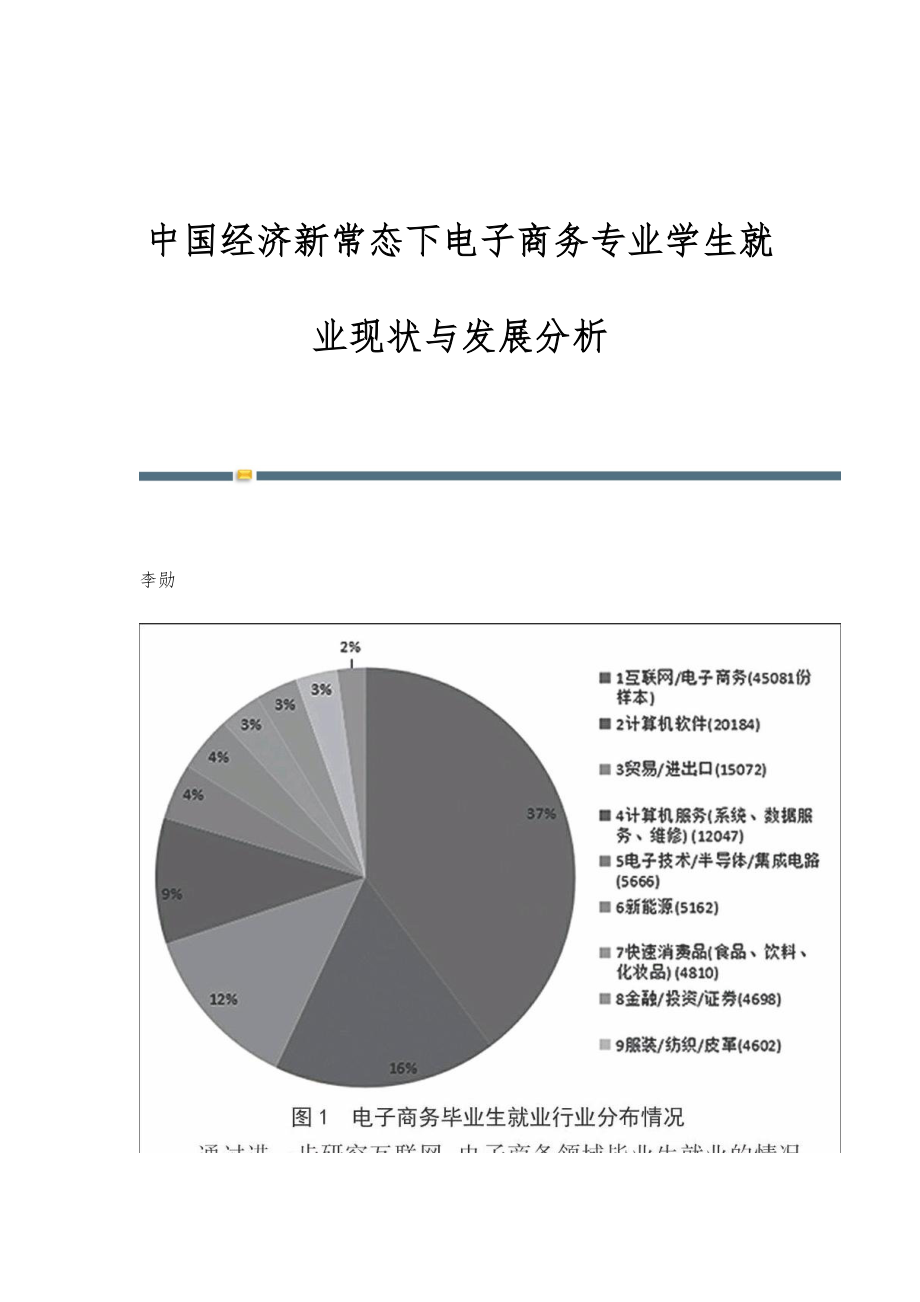 女生学电子商务就业前景(技校十大吃香专业)-图1