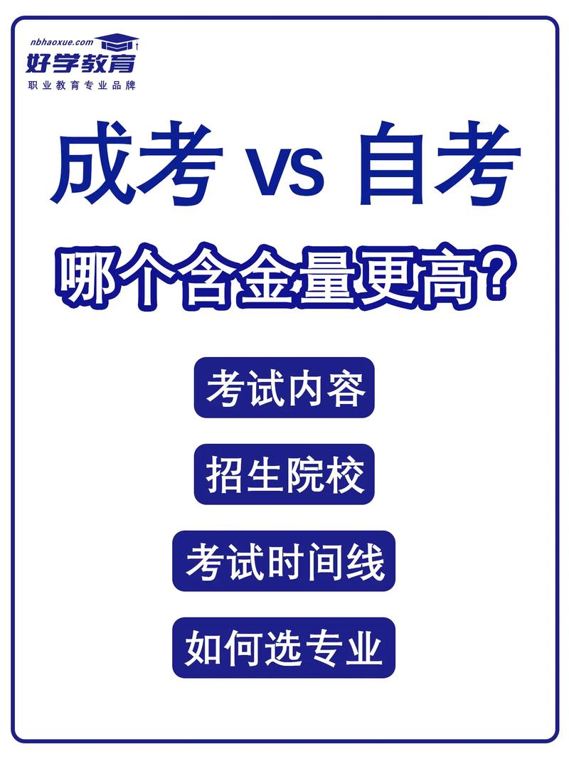 自考和成考哪个含金量更高(拿本科学历最快的途径)-图1