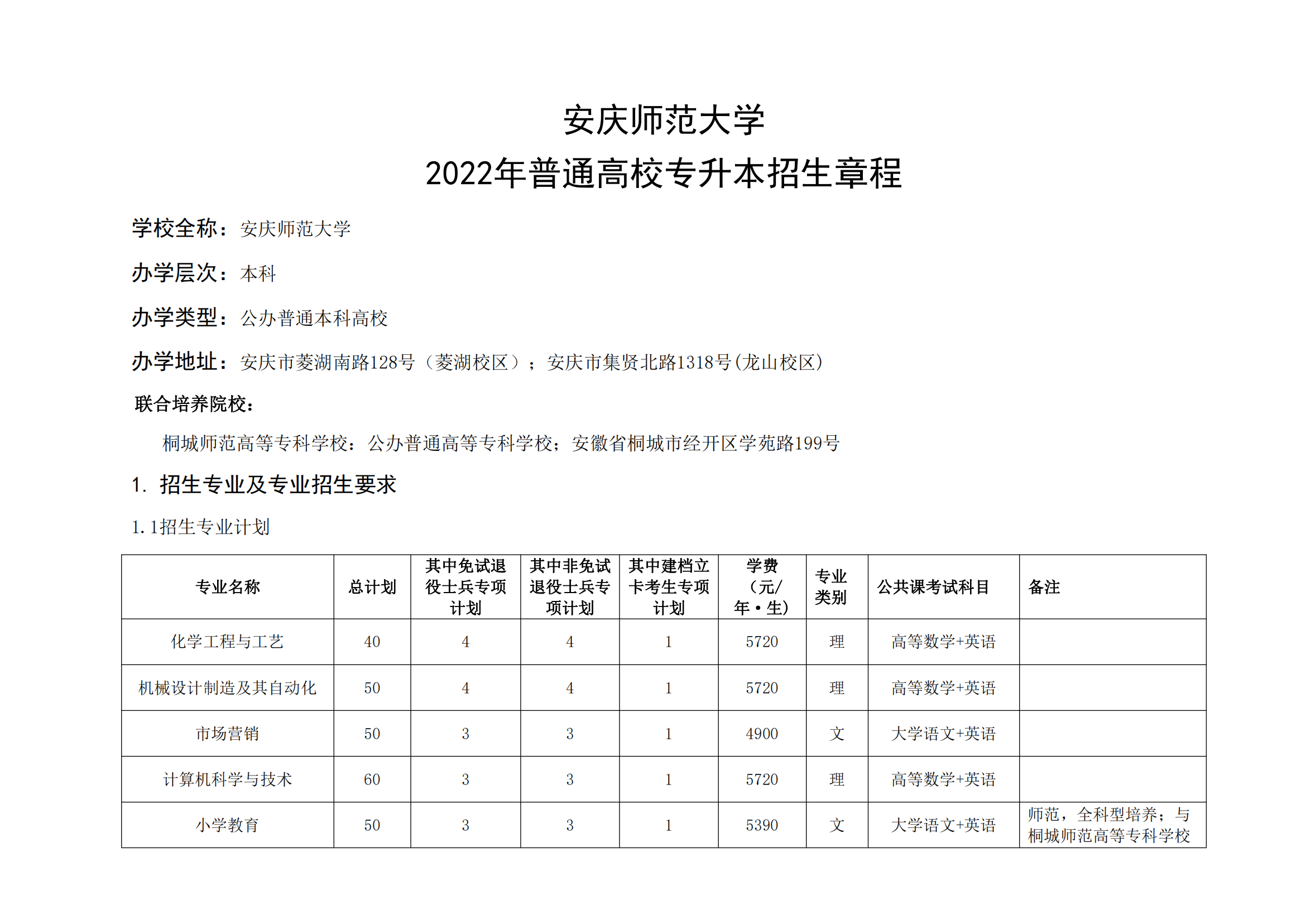 安庆师范大学专升本-图1