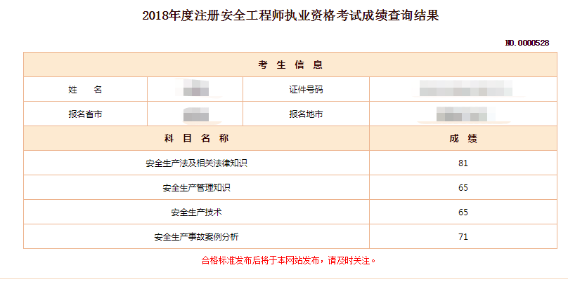 注册安全工程师成绩查询时间-图1