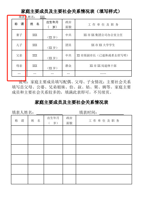 研招网家庭主要成员怎么填信息（示例）-图1