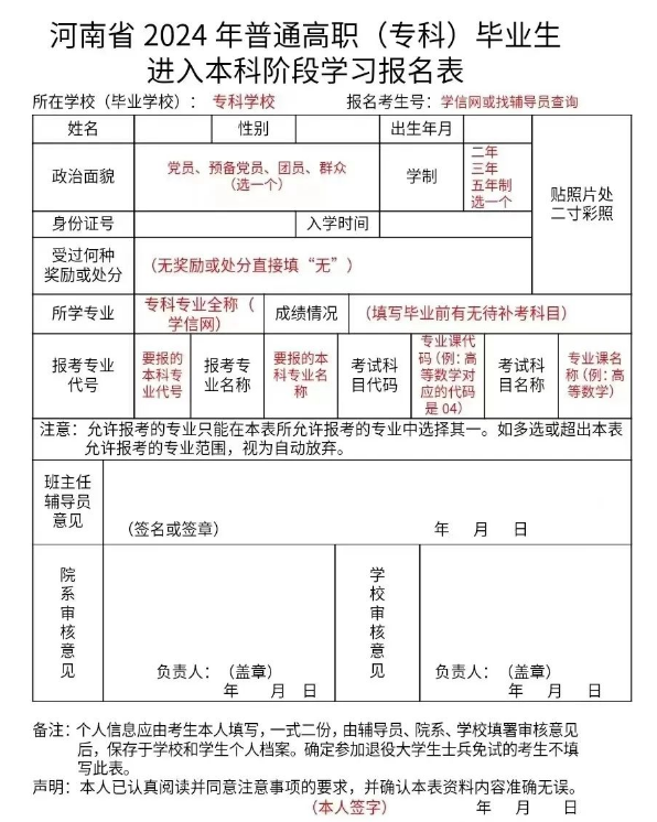 报考专升本在哪里报名 怎么报名-图1