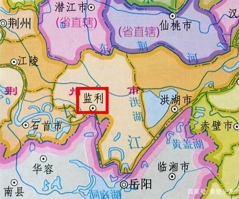 湖北省监利县属于哪个市-图1