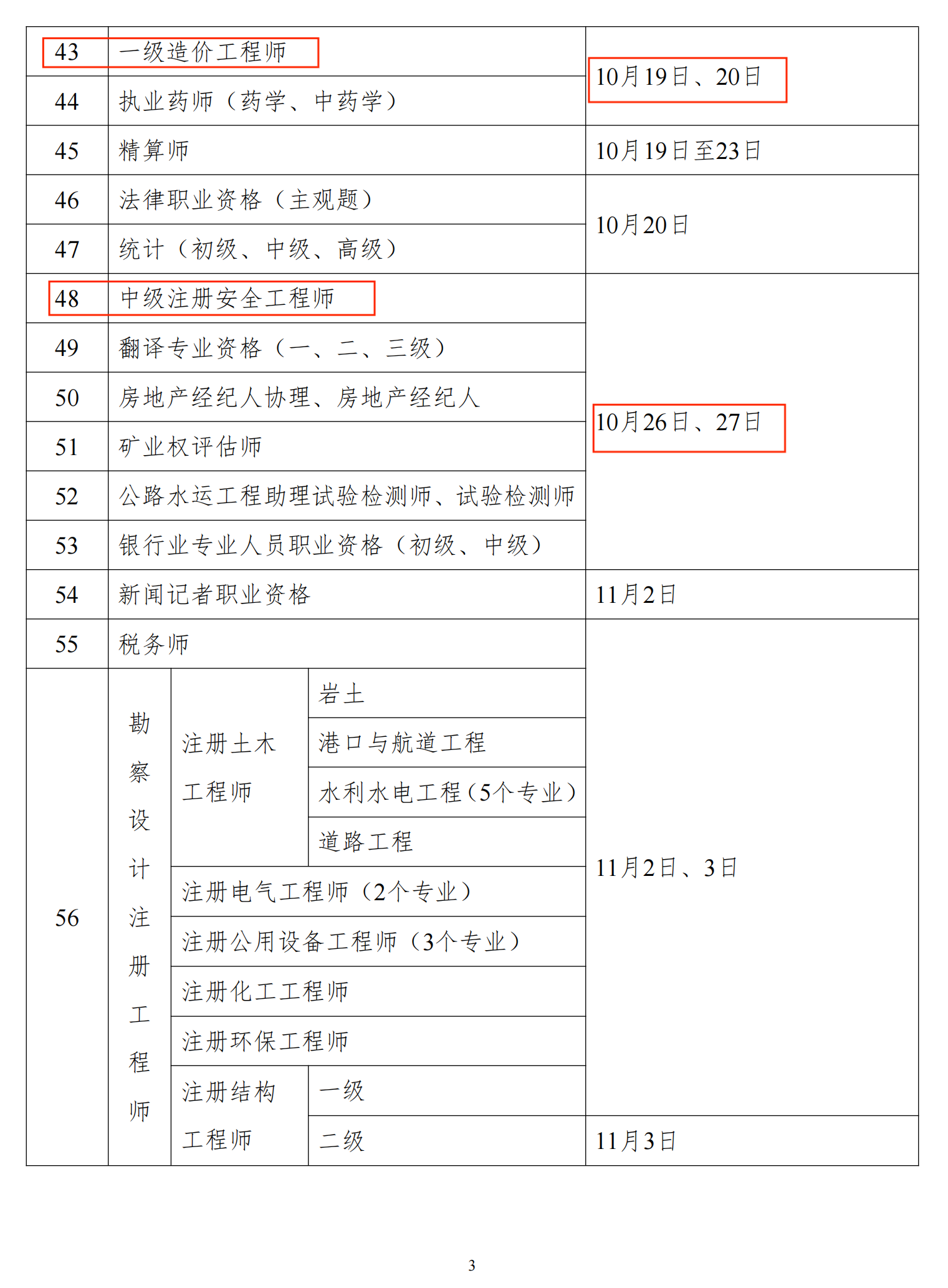 新疆二级建造师考试时间2024-图1