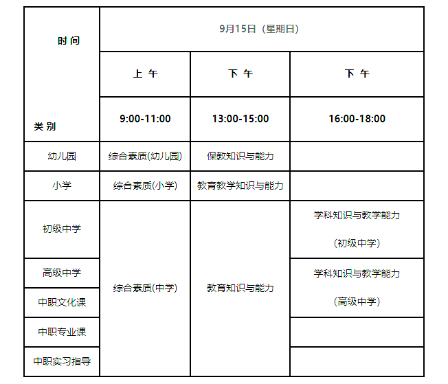 教师资格证报考时间-图1